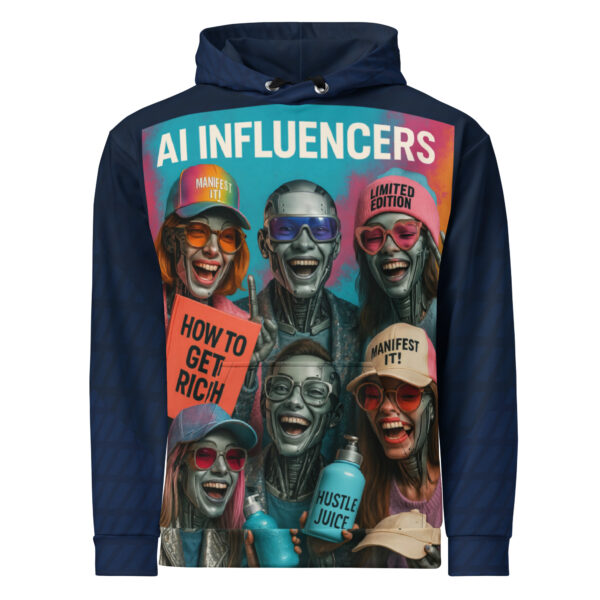 NV - AI Influencer - Unisex Hoodie